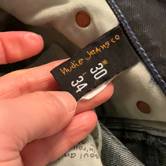 Nudie Jeans Co Men’s GRIM TIM Jean Size 30Wx34L - Picture 10 of 16